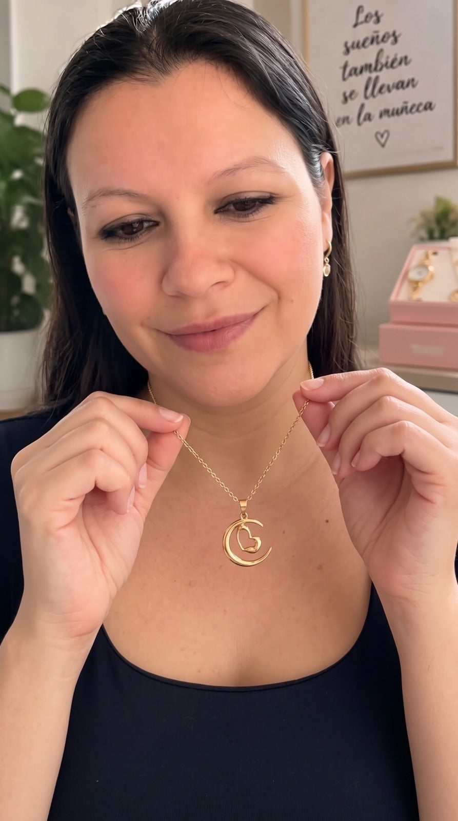 Set para Mujer: Reloj, Collar y Aretes